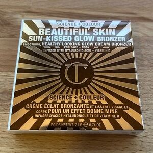 Charlotte Tilbury BEAUTIFUL SKIN SUN-KISSED GLOW BRONZER in 1 Fair (NIB)